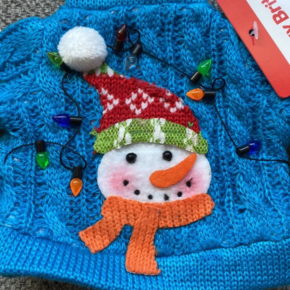 Wine bottle sweaters in different styles, Santa, reindeer, snow man - Picture 7 of 7